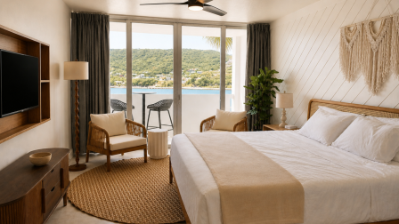 Harborview Fort King room at Hotel on the Cay